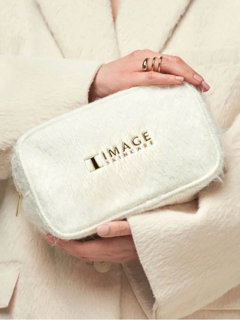 Image Skincare Mohair Cosmetic Bag~NWOT
